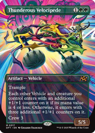Thunderous Velocipede (Borderless) (DFT-317)