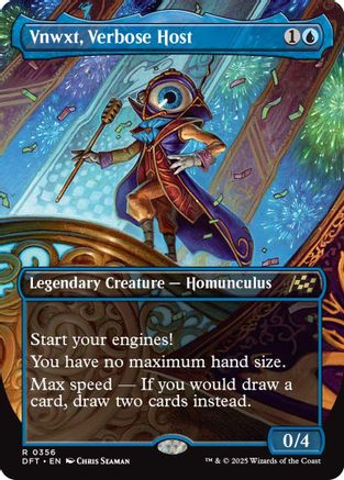 Vnwxt, Verbose Host (Borderless) (DFT-356) (Foil)