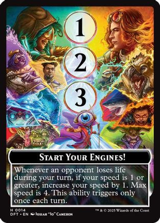 Start Your Engines! // Max Speed (DFT-014) (Foil)