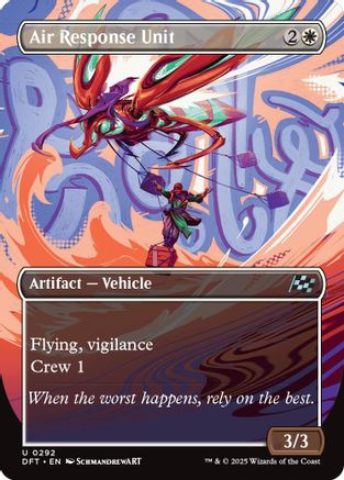 Air Response Unit (Borderless) (DFT-292) (Foil)