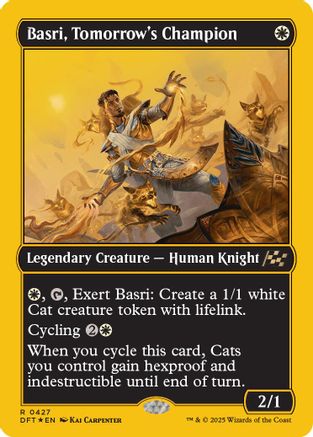 Basri, Tomorrow's Champion (First-Place Foil) (DFT-427)