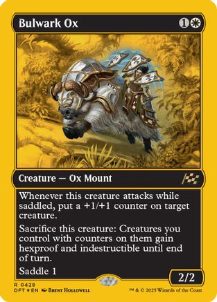 Bulwark Ox (First-Place Foil) (DFT-428)