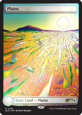 Plains (1478) (Rainbow Foil) (SLD-1478)