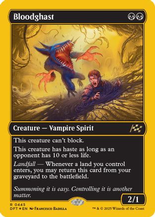 Bloodghast (First-Place Foil) (DFT-445)