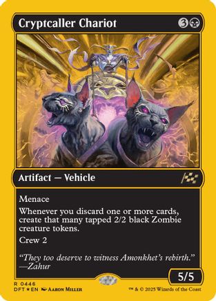 Cryptcaller Chariot (First-Place Foil) (DFT-446) (Foil)