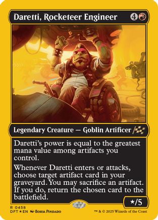 Daretti, Rocketeer Engineer (First-Place Foil) (DFT-458)