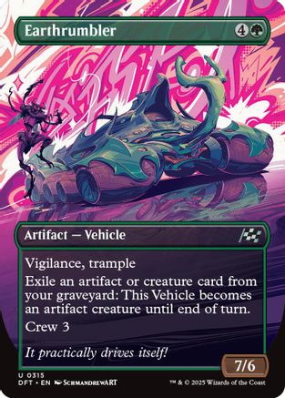 Earthrumbler (Borderless) (DFT-315) (Foil)