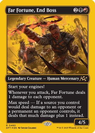 Far fortune, End Boss (First-Place Foil) (DFT-480)