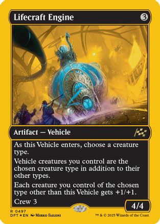 Lifecraft Engine (First-Place Foil) (DFT-497)