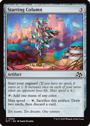 Starting Column (DFT-244) (Foil)