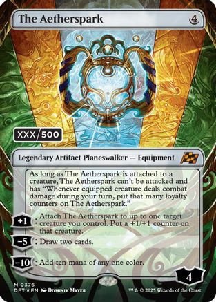 The Aetherspark (Serial Numbered) (DFT-376) (Foil)