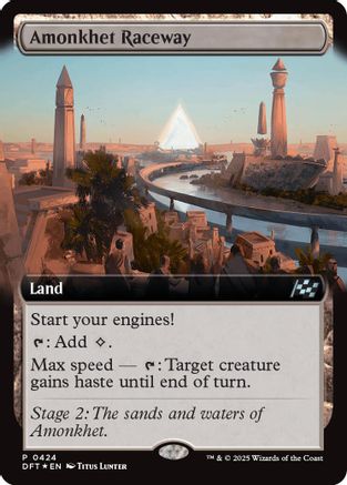 Amonkhet Raceway (Extended Art) (DFT-424) (Foil)