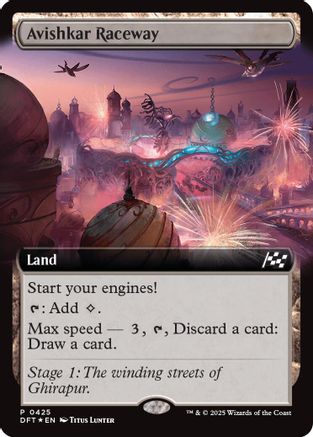 Avishkar Raceway (Extended Art) (DFT-425) (Foil)