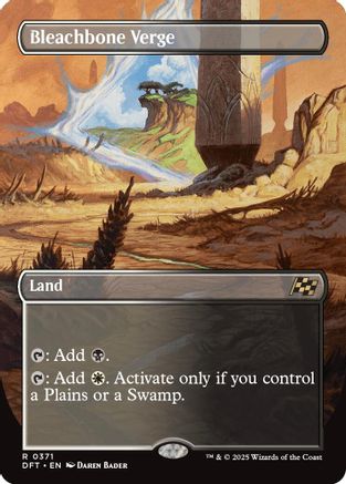 Bleachbone Verge (Borderless) (DFT-371) (Foil)