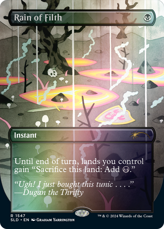 Rain of Filth (SLD-1547★) (Borderless) (Foil)