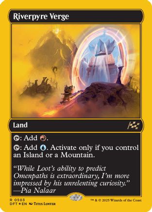 Riverpyre Verge (First-Place Foil) (DFT-503)
