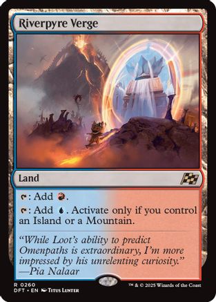 Riverpyre Verge (DFT-260) (Foil)