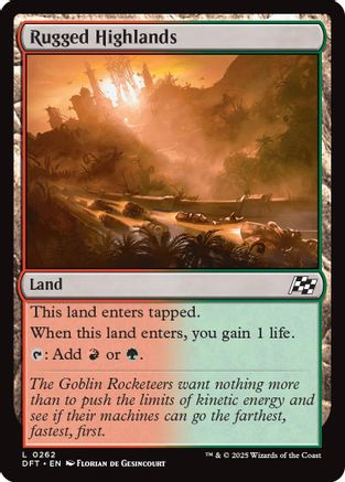 Rugged highlands (DFT-262) (Foil)