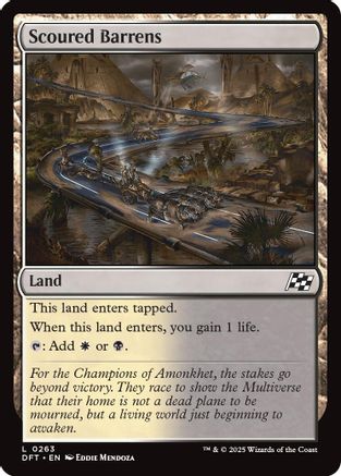 Scoured Barrens (DFT-263) (Foil)