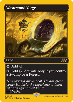 Wastewood Verge (First-Place Foil) (DFT-505)
