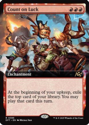 Count on Luck (Extended Art) (DFT-385)