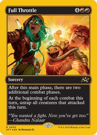 Full Throttle (First-Place Foil) (DFT-460)