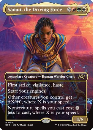 Samut, the Driving Force (Borderless) (DFT-367)