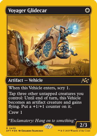 Voyager Glidecar (First-Place Foil) (DFT-435)