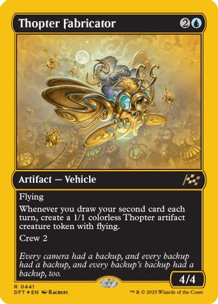 Thopter Fabricator (First-Place Foil) (DFT-441)