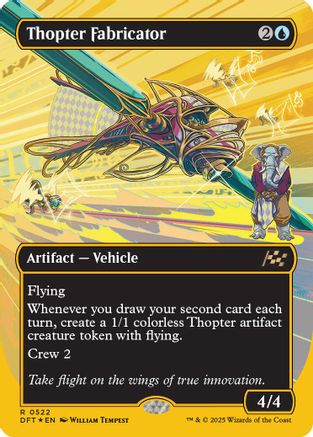 Thopter Fabricator (Borderless) (First-Place Foil) (DFT-522)