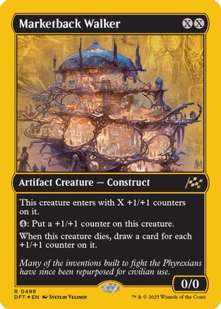 Marketback Walker (First-Place Foil) (DFT-498)