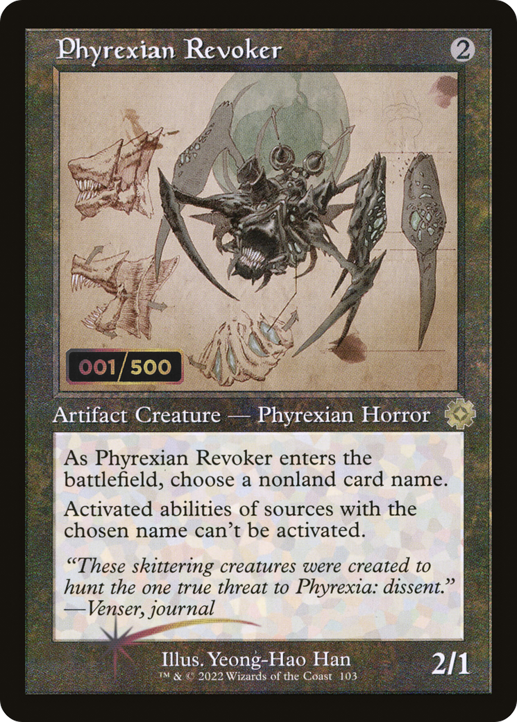 Phyrexian Revoker (BRR-103Z) (Foil) (Serialized)