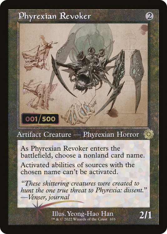 Phyrexian Revoker (BRR-103Z) (Foil) (Serialized)