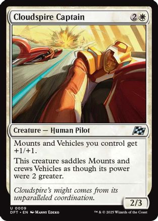 Cloudspire Captain (DFT-009) (Foil)
