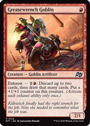 Greasewrench Goblin (DFT-132) (Foil)