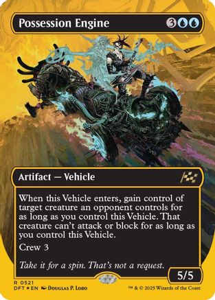 Possession Engine (Borderless) (First-Place Foil) (DFT-521)