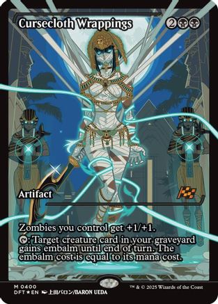 Cursecloth Wrapping (Showcase) (DFT-400) (Foil)
