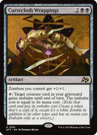 Cursecloth Wrappings (DFT-081) (Foil)