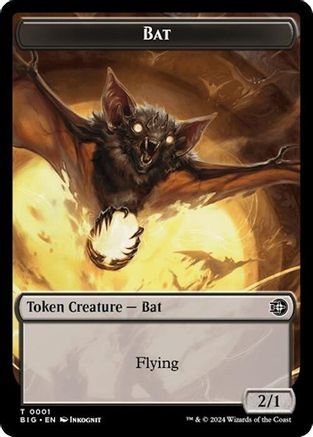 Bat // Plot Double-Sided Token (BIG-1 // 20)