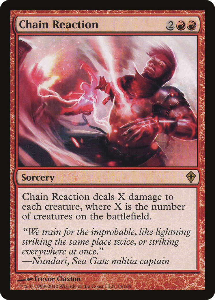 Chain Reaction (WWK-074) (Foil)