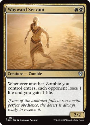Wayward Servant (DRC-121)