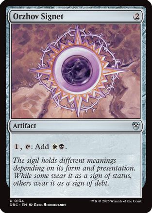 Orzhov Signet (DRC-134)