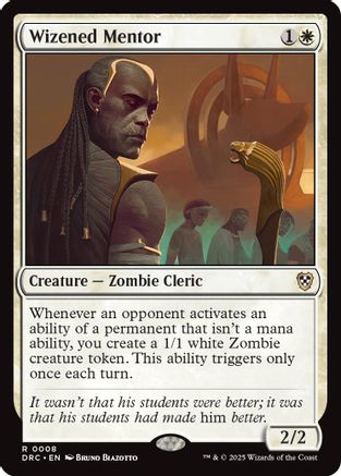 Wizened Mentor (DRC-008)