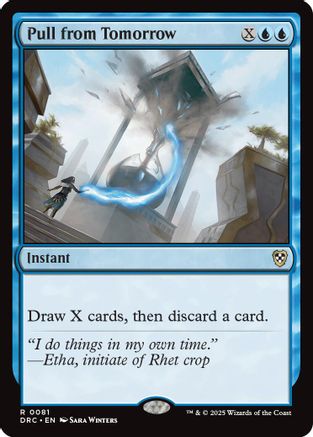 Pull from Tomorrow (DRC-081)