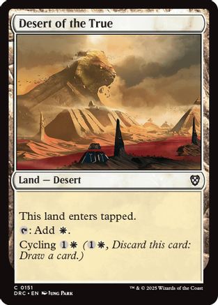 Desert of the True (DRC-151)
