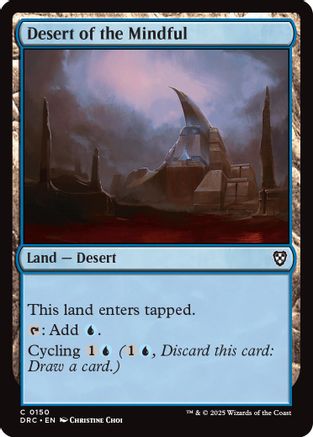 Desert of the Mindful (DRC-150)
