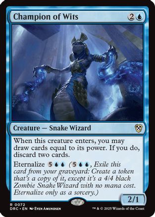 Champion of Wits (DRC-072)
