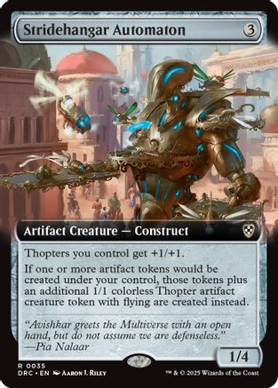 Stridehangar Automaton (Extended Art) (DRC-035)