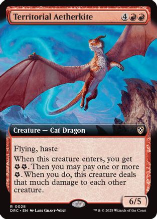 Territorial Aetherkite (Extended Art) (DRC-028)