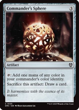 Commander's Sphere (DRC-125)